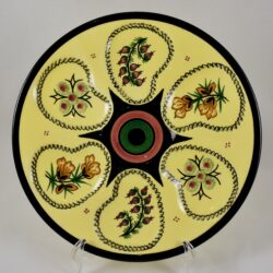 Mid-Century Henriot Quimper Oyster Plate